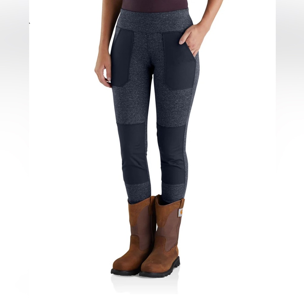 Women's Carhartt Force® Midweight Pocket Legging Size Regular Small (4/6)